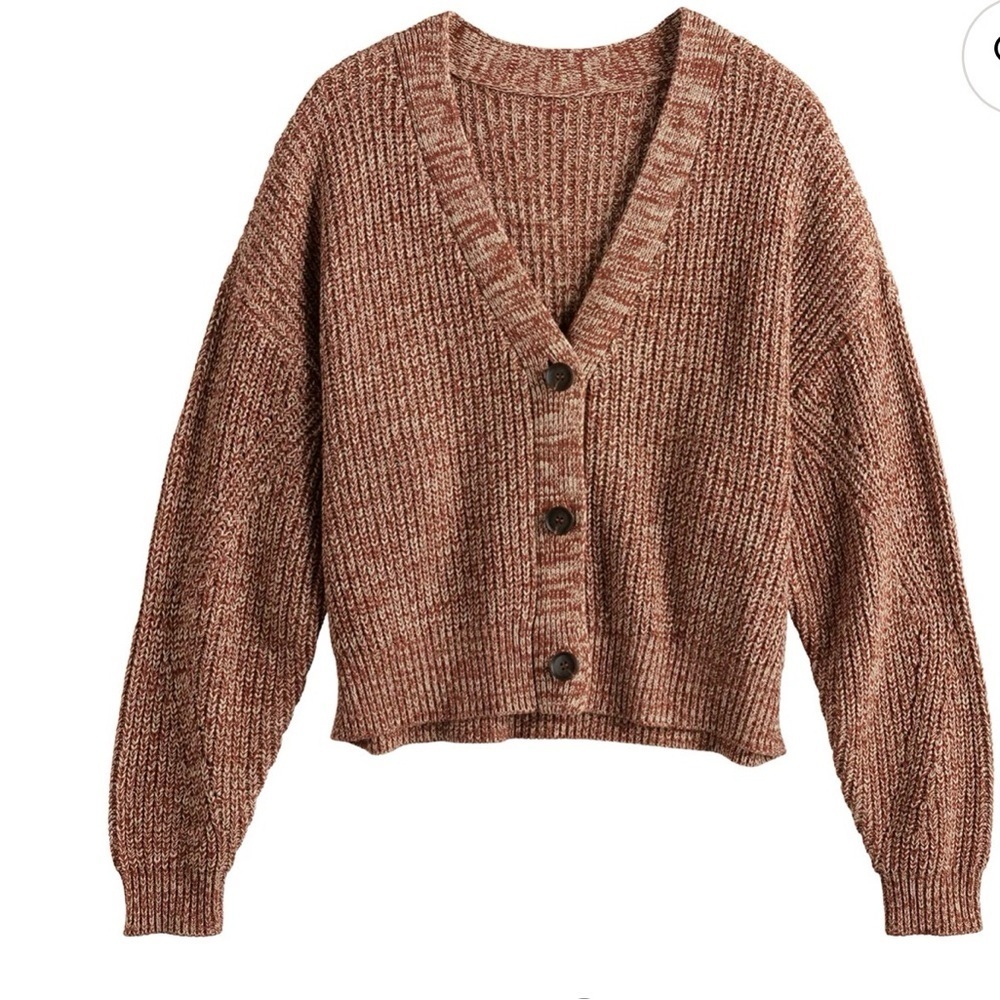 Nine West Tan Knit Cardigan - Picture 2 of 4